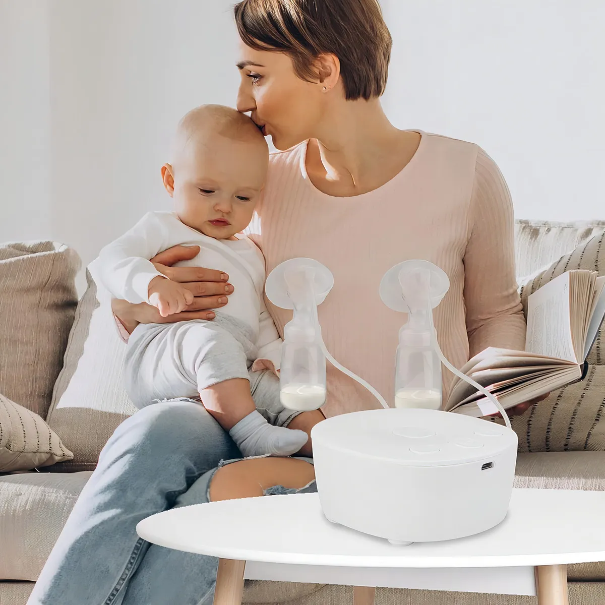 Miniatura 3 de EXTRACTOR DE LECHE MATERNA DOBLE