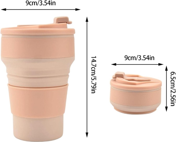 Miniatura 2 de Vaso Plegable De Silicona