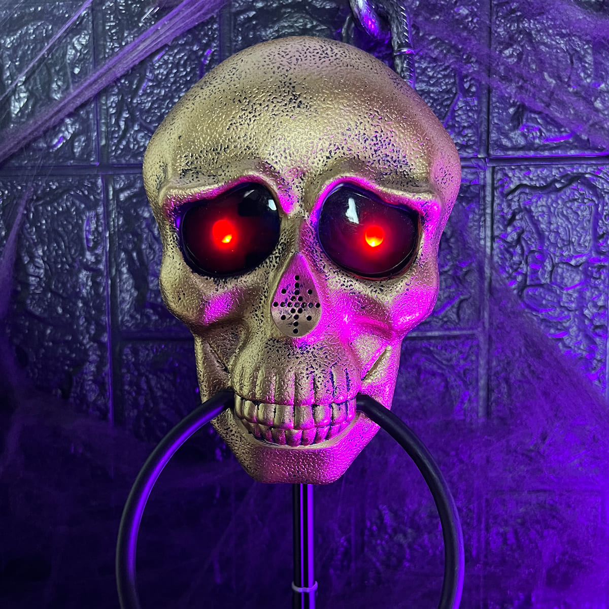 Miniatura 3 de Timbre Halloween Calavera AX936-3