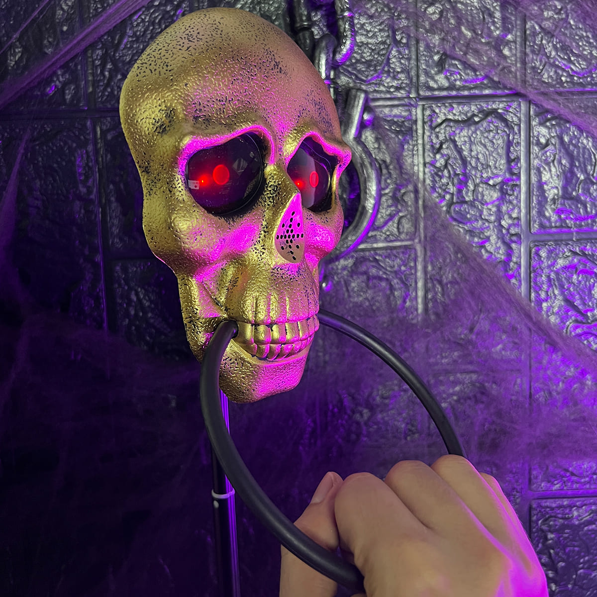 Miniatura 5 de Timbre Halloween Calavera AX936-3