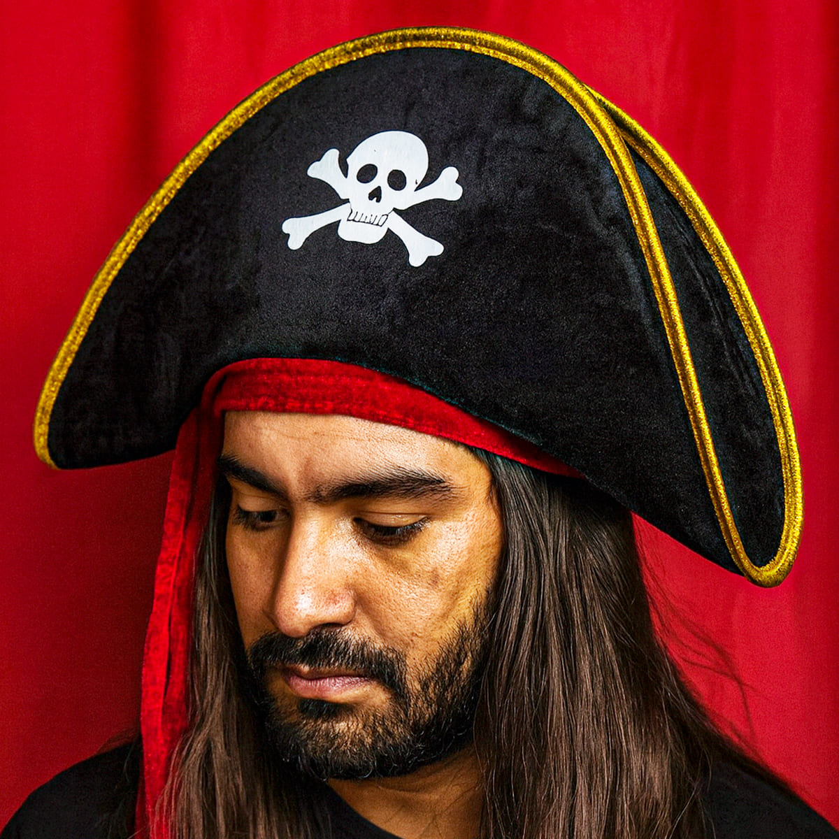 Miniatura 2 de Sombrero Pirata Disfraz KL1027-5354 - Tamaño: Niño