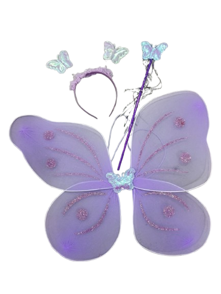 Miniatura 5 de ALAS DE HADA PARA NIÑA - COLOR: MORADAS