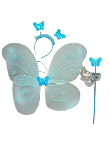 Miniatura 10 de ALAS DE HADA PARA NIÑA - COLOR: MORADAS