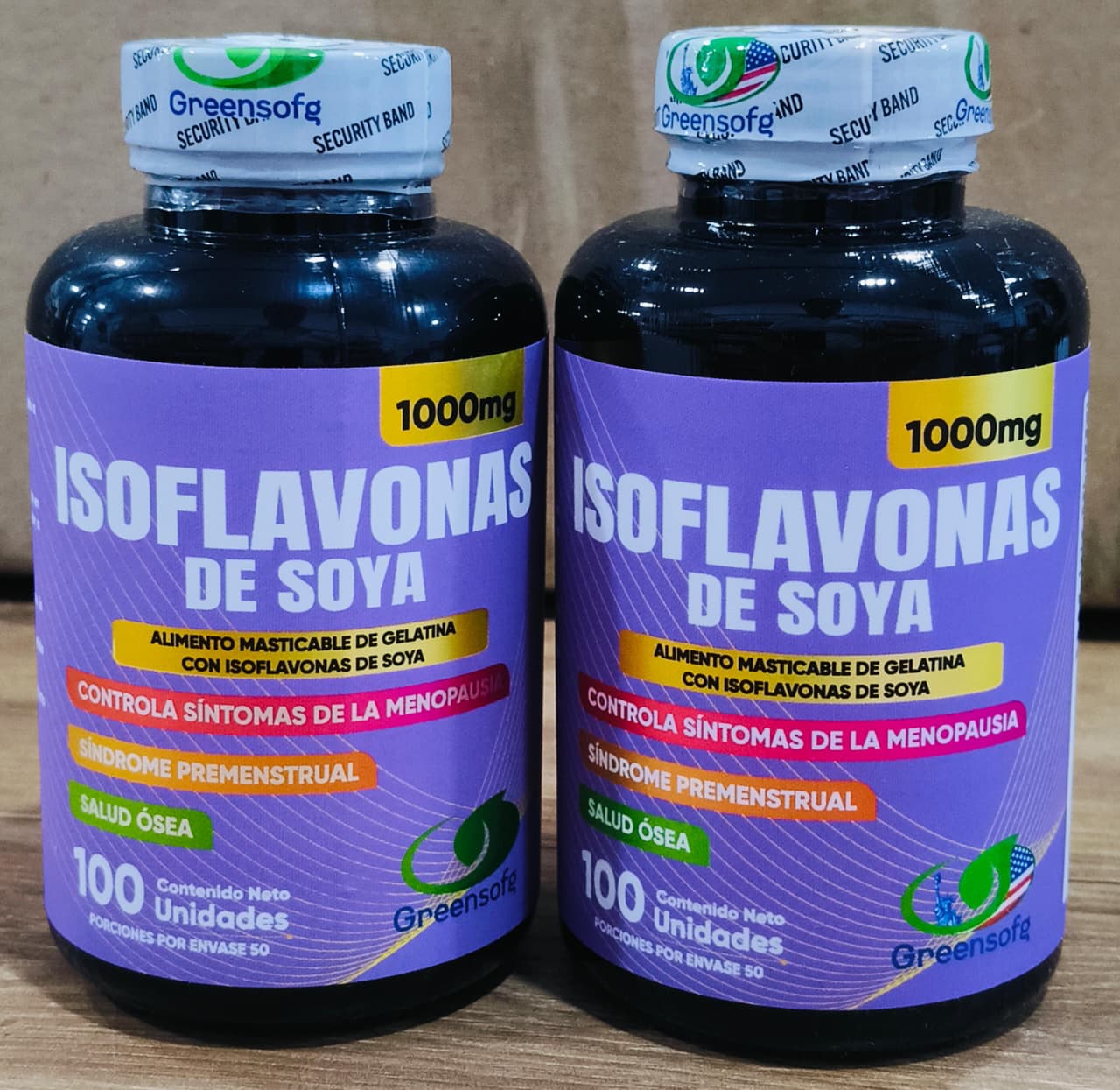 ISOFLAVONAS DE SOYA x2 und