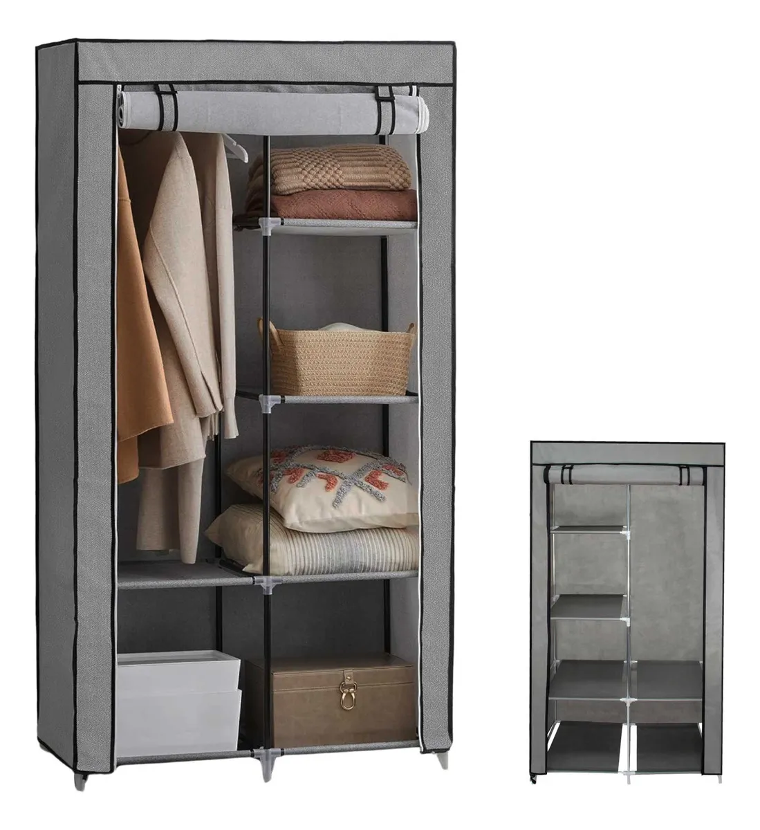 Miniatura 2 de Closet Armario de Tela 1 Sección