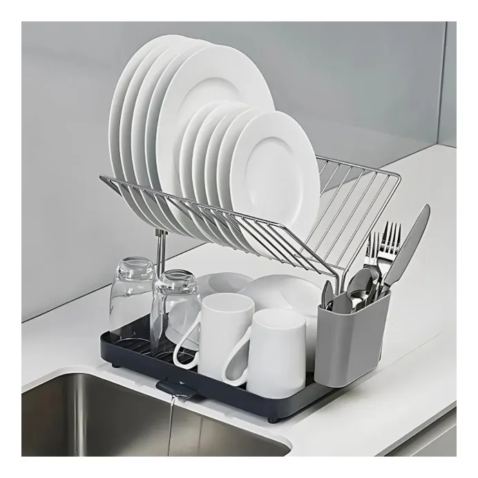 Miniatura 2 de Escurridor De Platos Fregadero Plateado