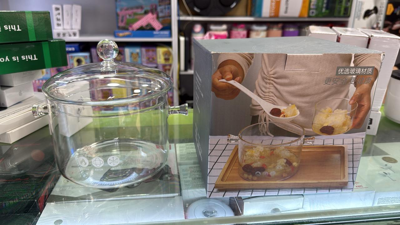 Miniatura 7 de Olla de Vidrio Resistente Calor 1.9L