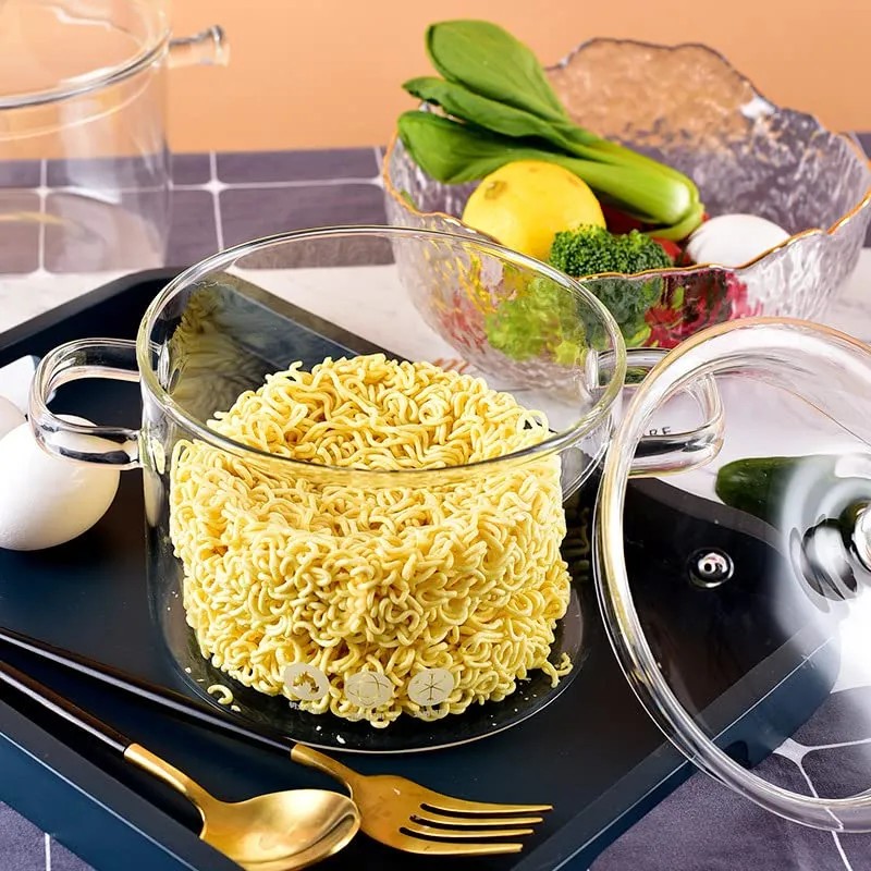 Olla de Vidrio Resistente Calor 1.9L