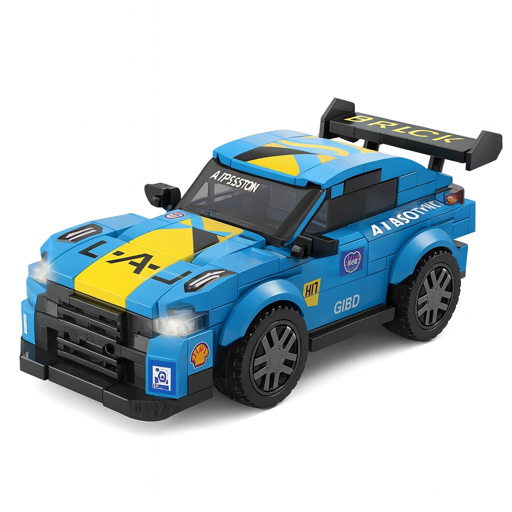 Miniatura 2 de Carro De Carreras De Lego 209 Piezas
