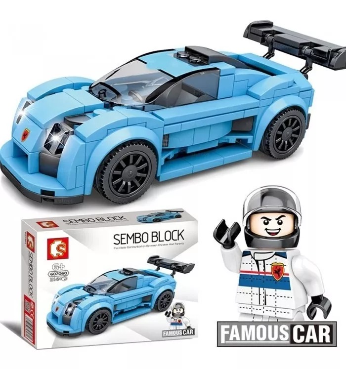 Miniatura 3 de Carro De Carreras De Lego 209 Piezas