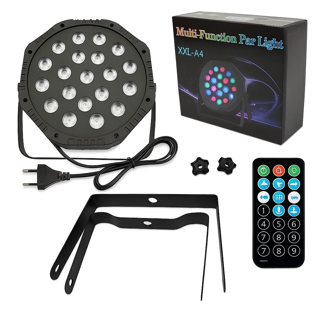 Miniatura 3 de Luz De Escenario RGB 18 LED