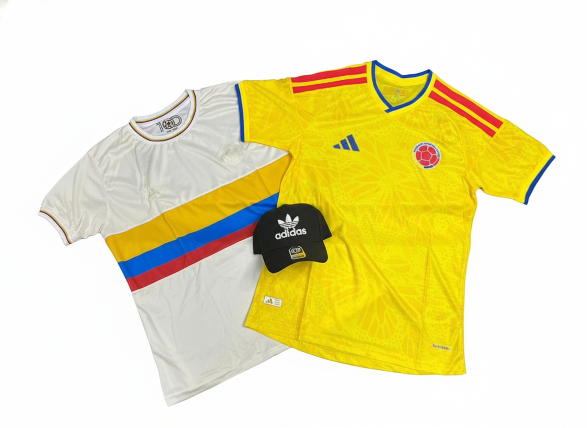 COMBO MUNDIALISTA NEW/RETRO & GORRA+CAJA
