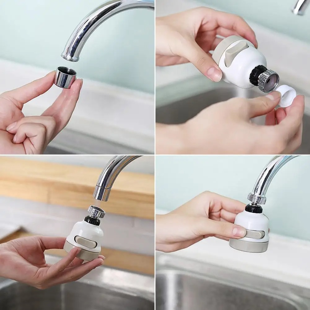 Miniatura 5 de Filtro Cromado Para Grifo Agua