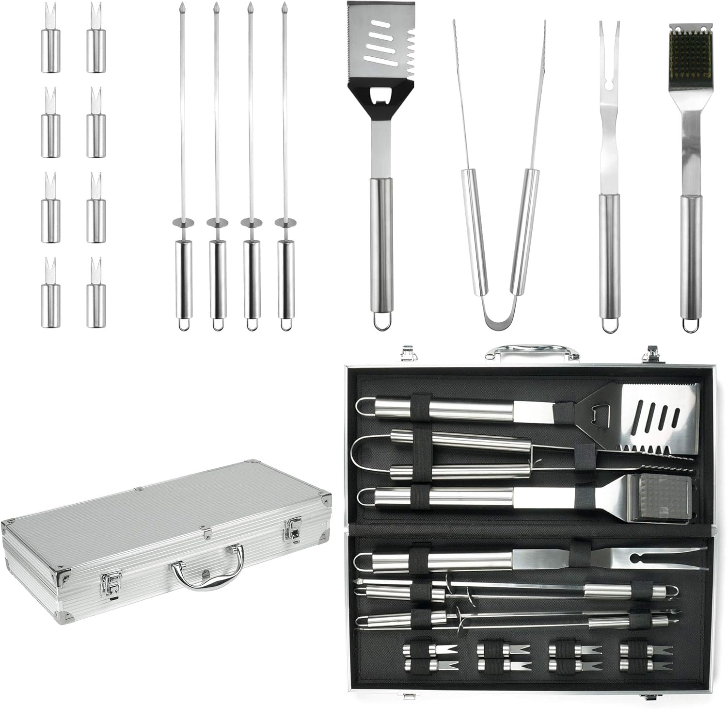 Miniatura 3 de Juego De Cubiertos Bbq Profesional