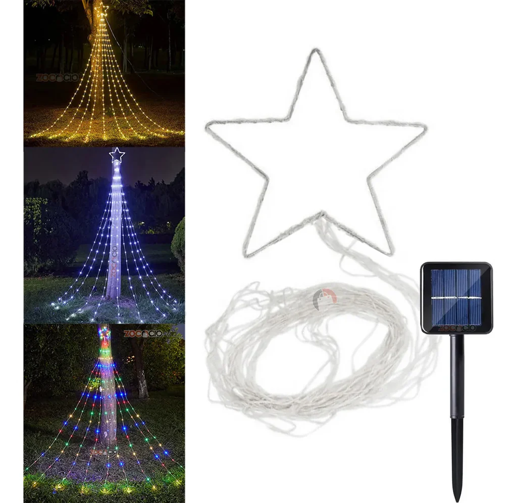 Cascada Solar con Estrella
