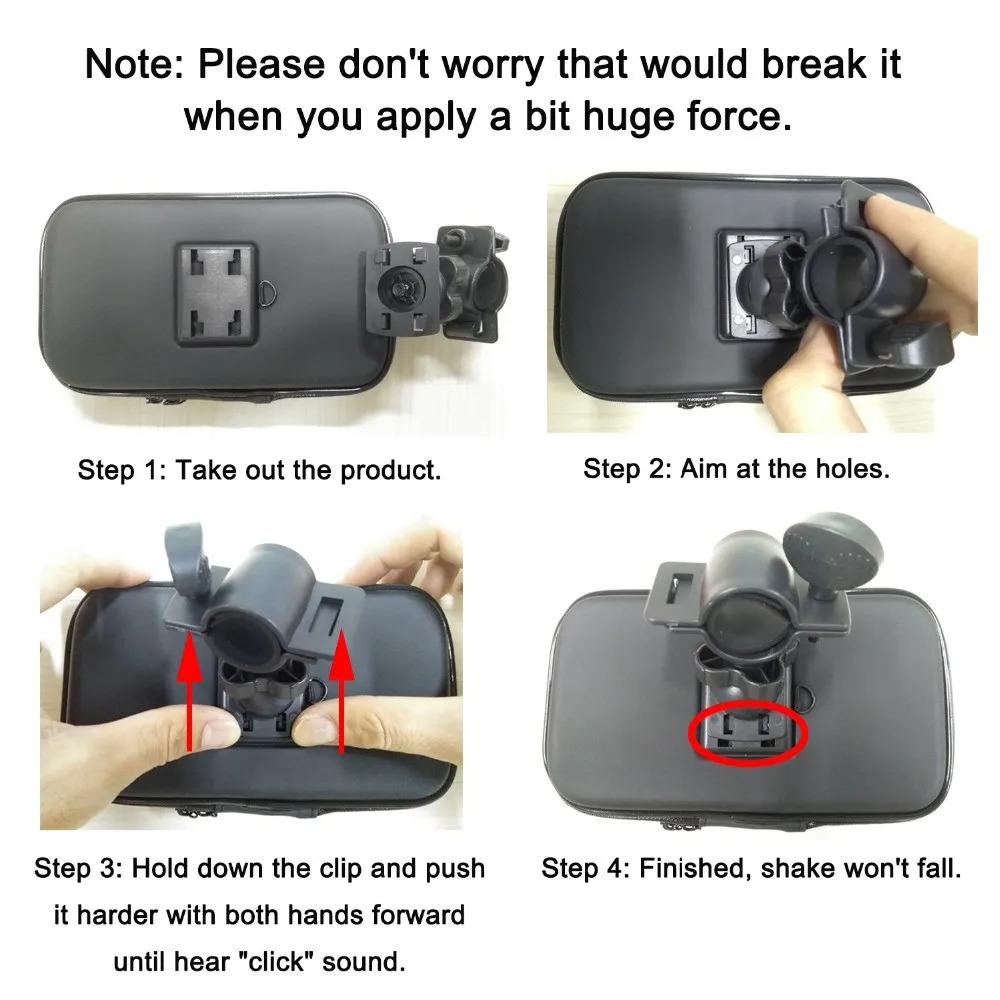 Miniatura 6 de Soporte de Teléfono para Bicicleta Moto