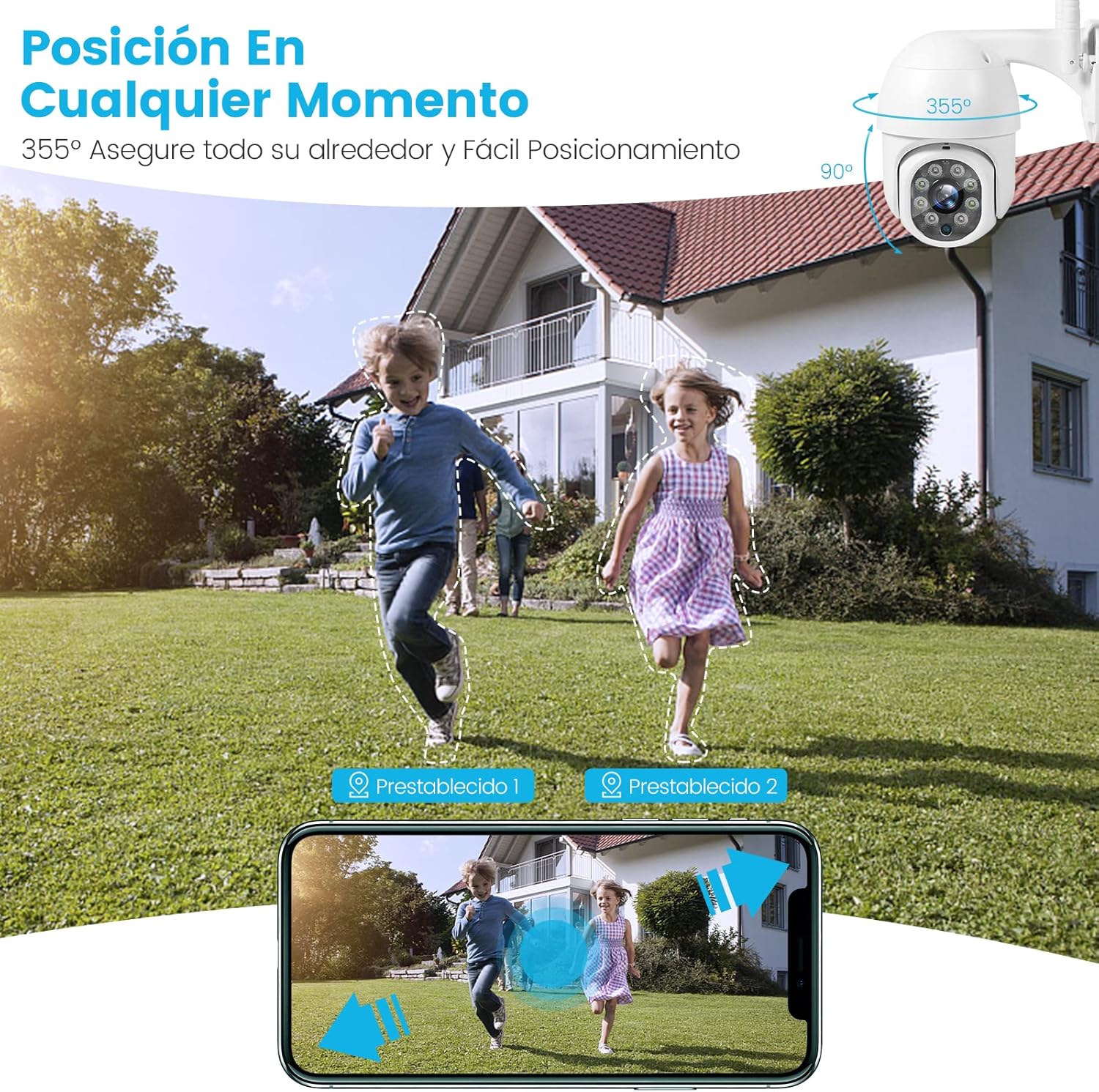 Miniatura 2 de Camara Domo 2 Antenas Exterior