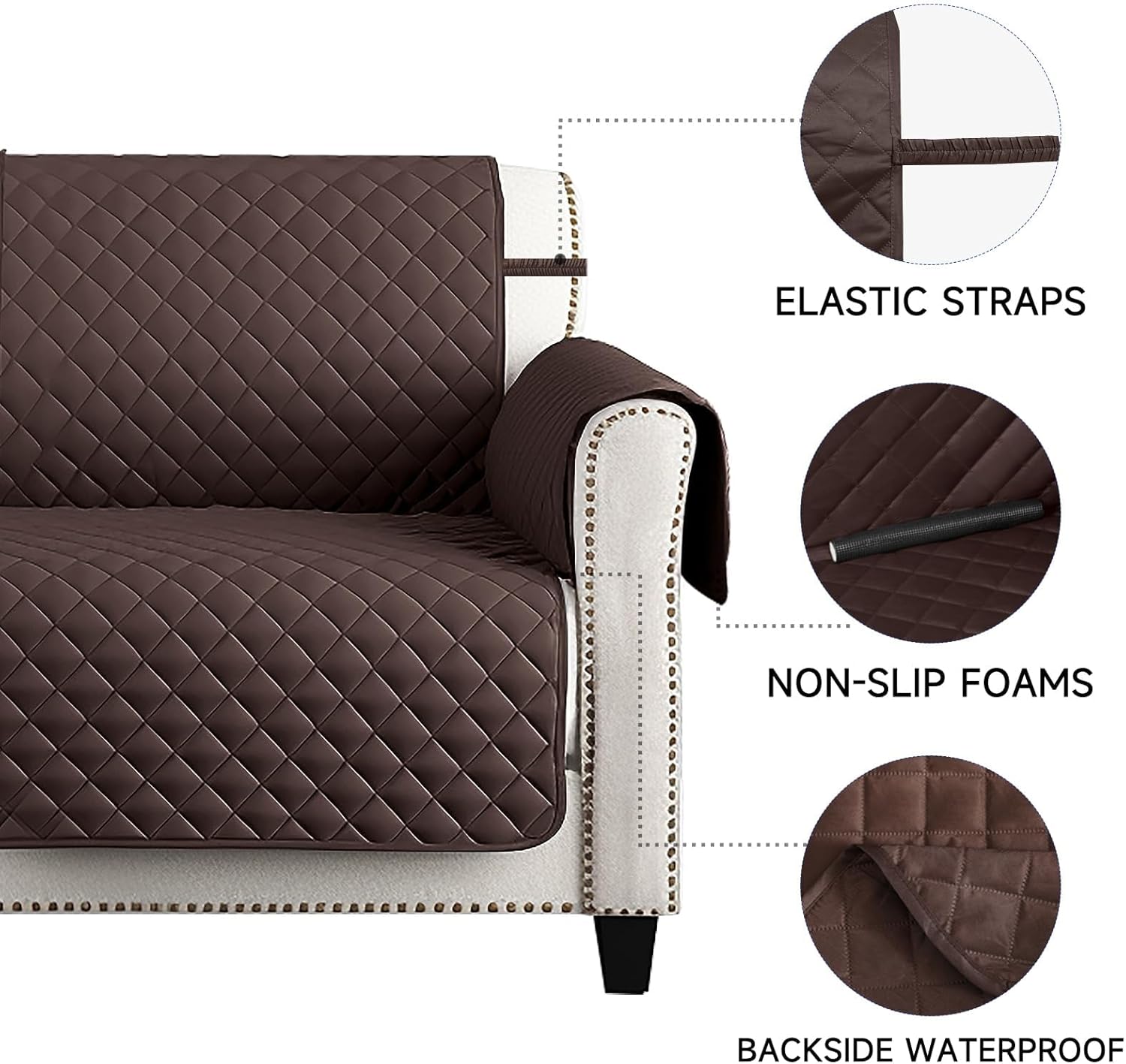 Miniatura 7 de Protector Forro Sofa 2 Puestos