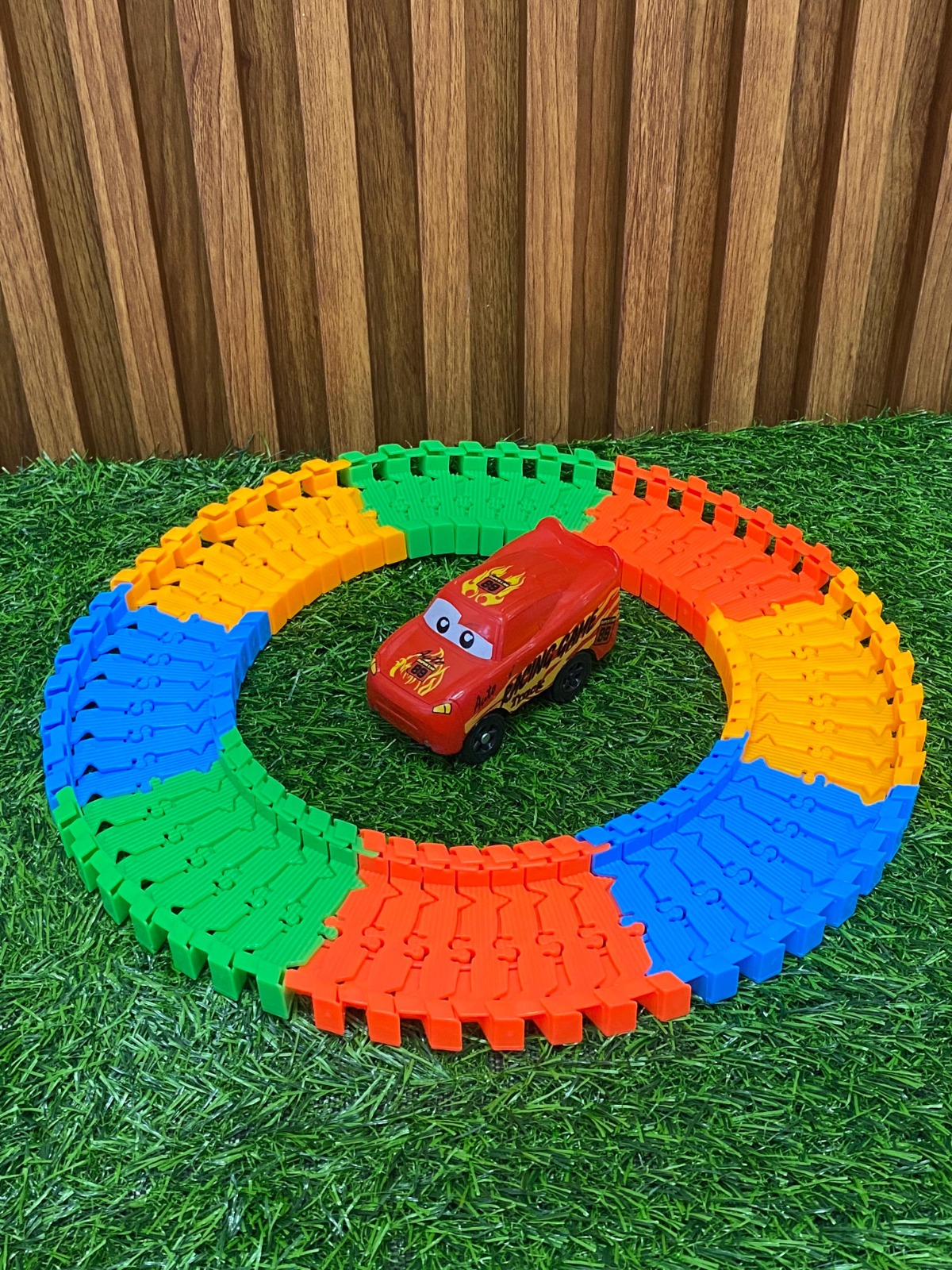 Pista Neon De 28 cm Con Carro