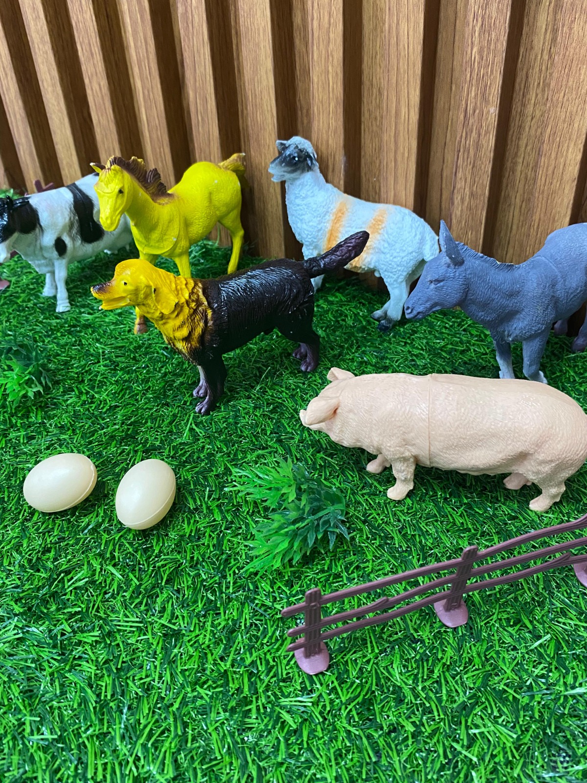 Set De Grana x6 Animales