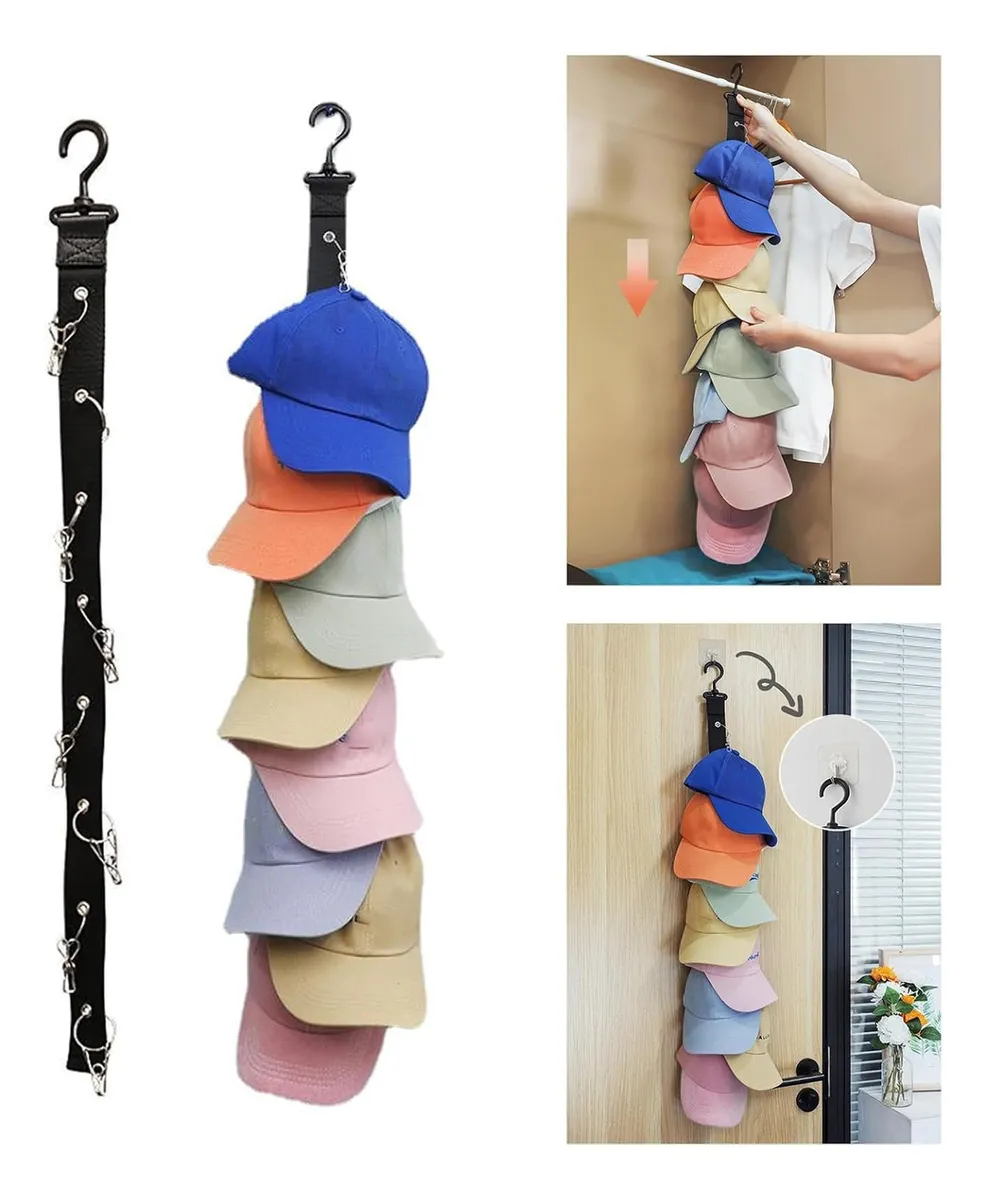 Miniatura 4 de GANCHO ORGANIZADOR DE GORRAS