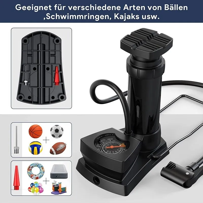 Miniatura 2 de INFLADOR BOMBA DE PIE