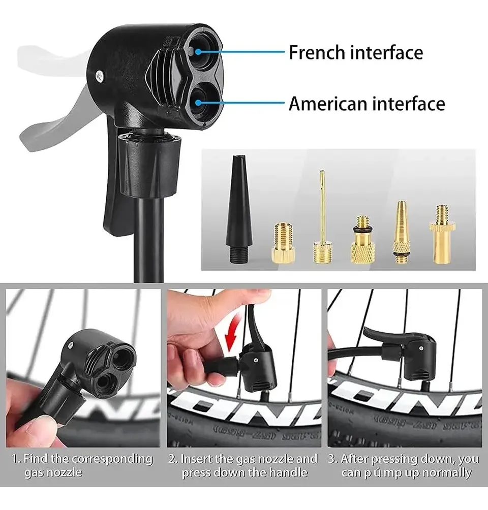 Miniatura 4 de INFLADOR BOMBA DE PIE