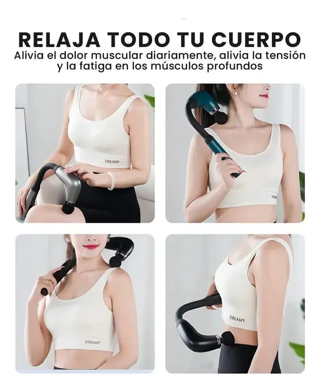 Miniatura 4 de MASAJEADOR DE ESPALDA Y CUELLO