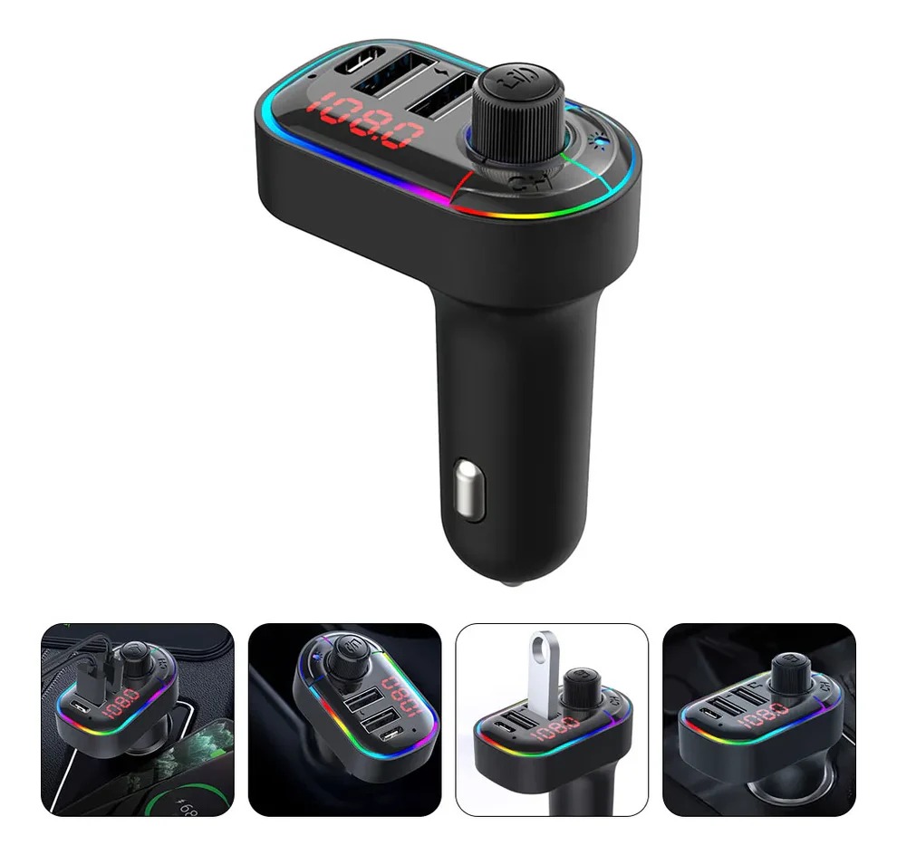 Adaptador Transmisor Bluetooth FM