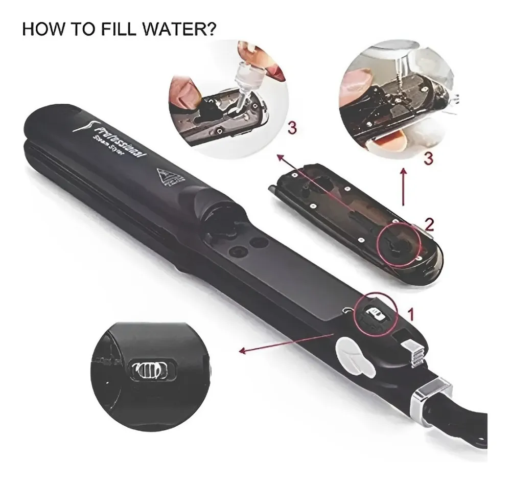 Miniatura 5 de PLANCHA PARA CABELLO TRATAMIENTO VAPOR