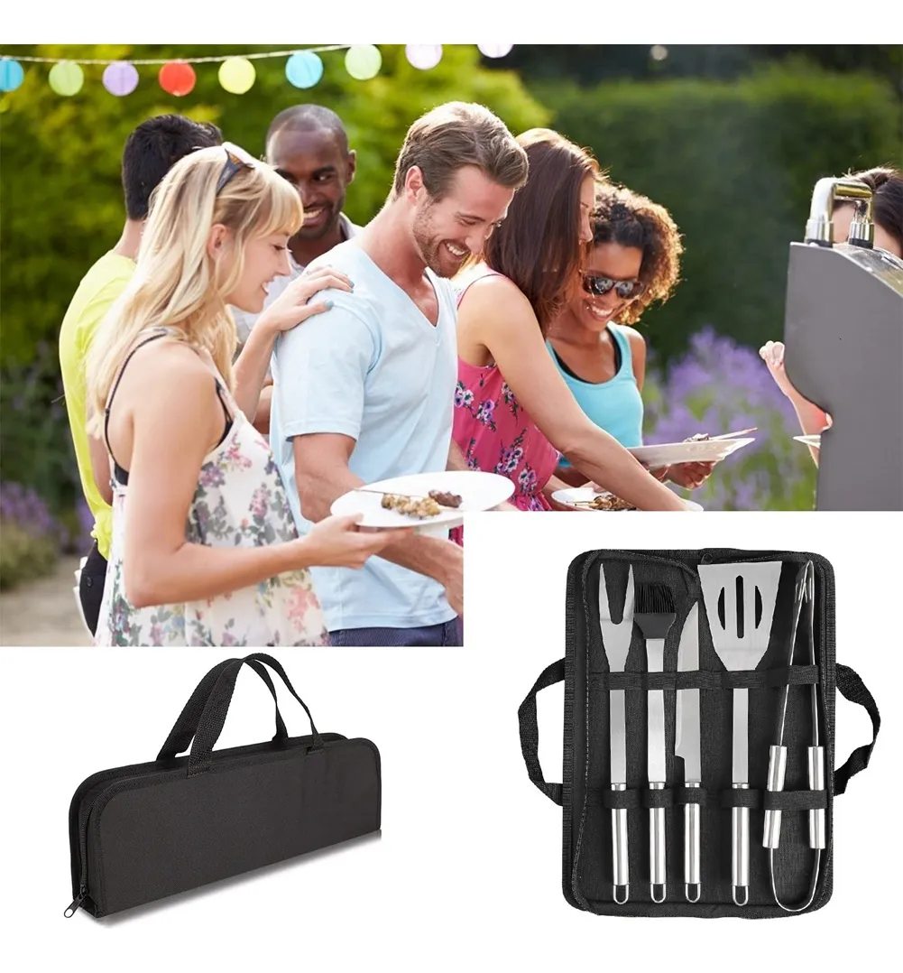 SET X6 UTENSILIOS PARRILLERO