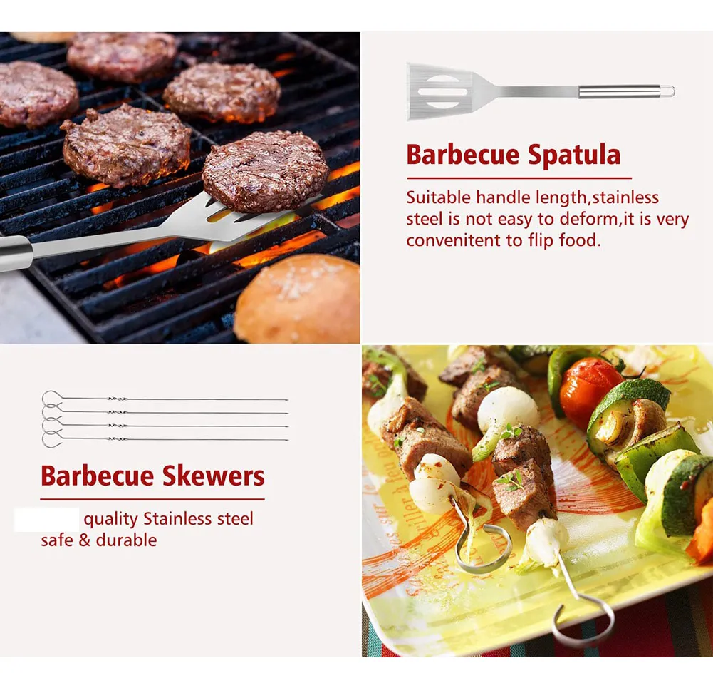 Miniatura 3 de SET X6 UTENSILIOS PARRILLERO