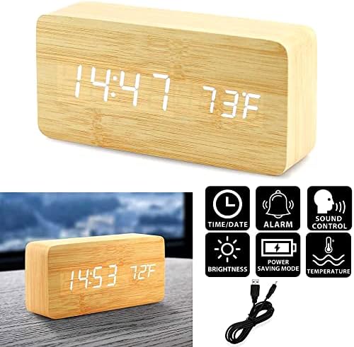 Miniatura 4 de Reloj Despertador Digital Con Diseño De