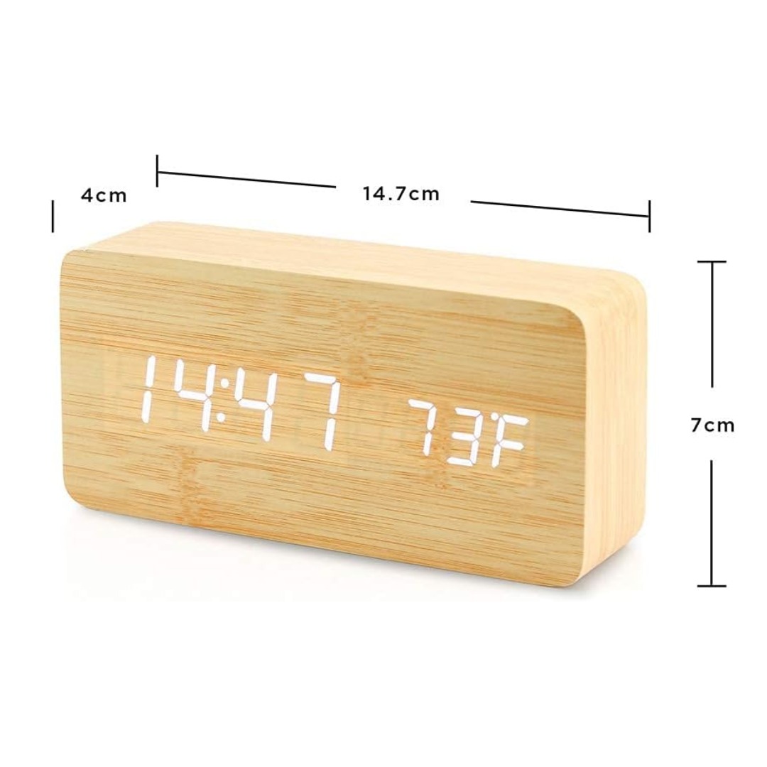 Miniatura 2 de Reloj Despertador Digital Con Diseño De