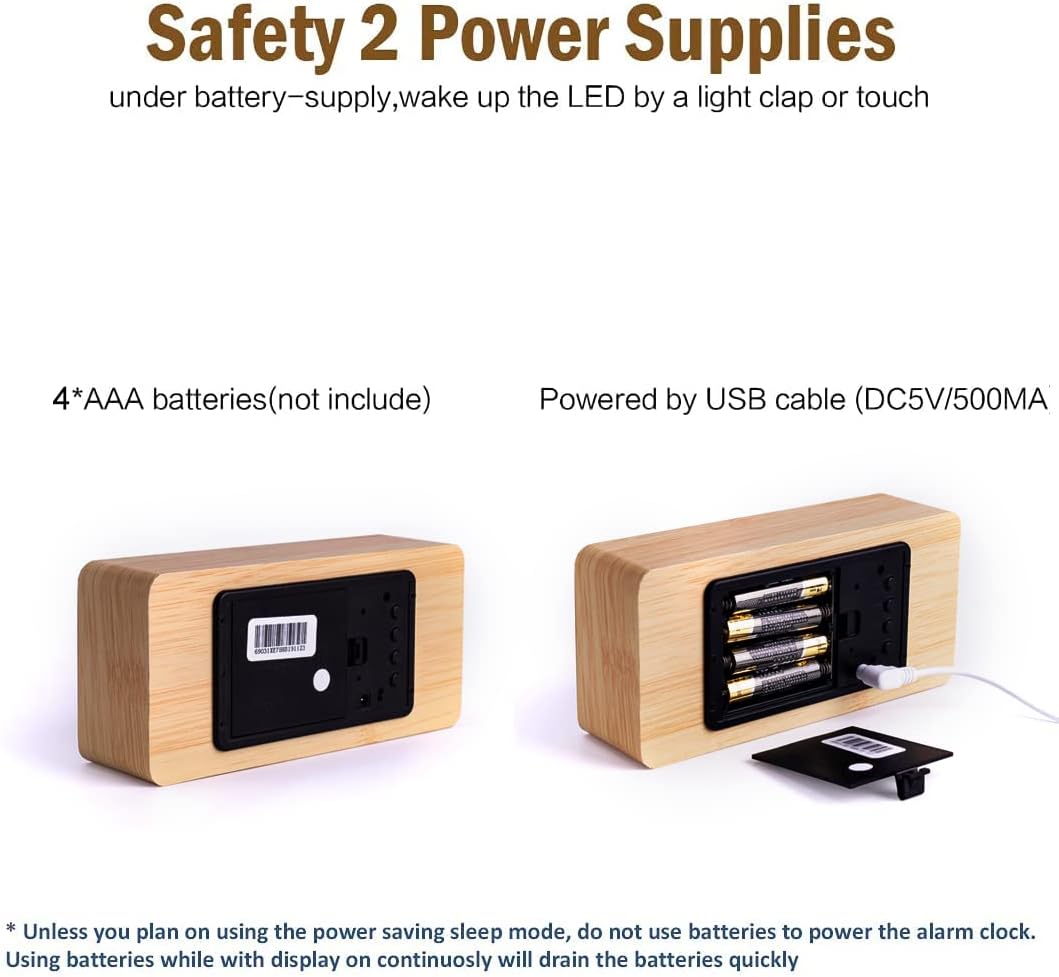 Miniatura 3 de Reloj Despertador Digital Con Diseño De