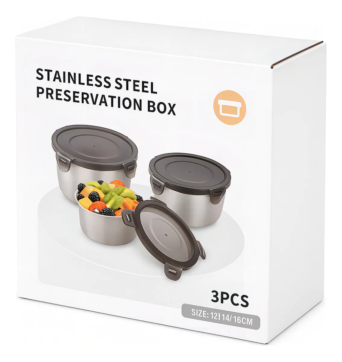 Miniatura 2 de Recipientes Porta Comida Hermetico ALUMI