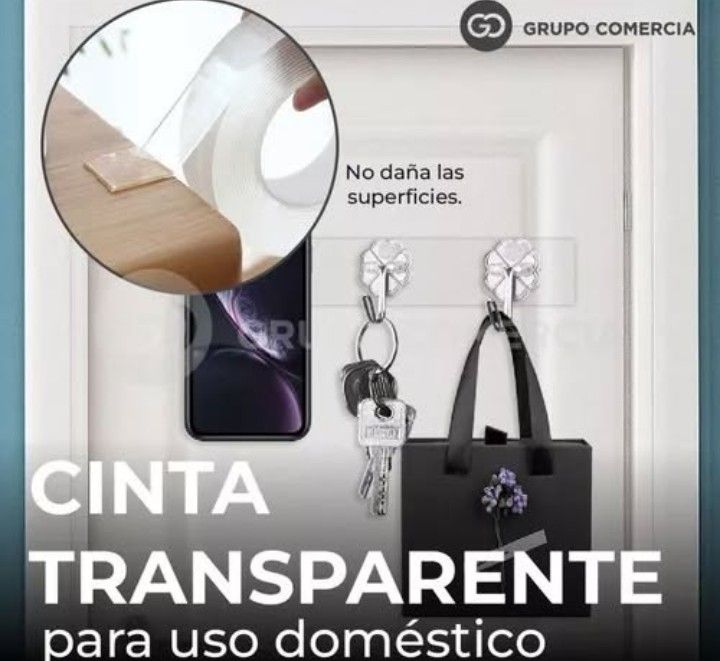 Miniatura 2 de Cinta doble faz adhesiva de 5 mtrs