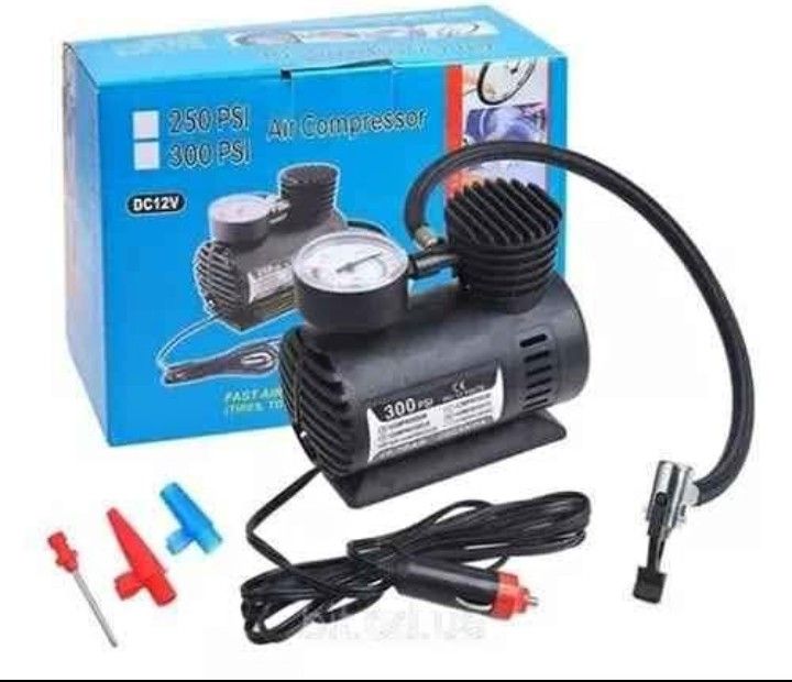 Mini Compresor De Aire Azul