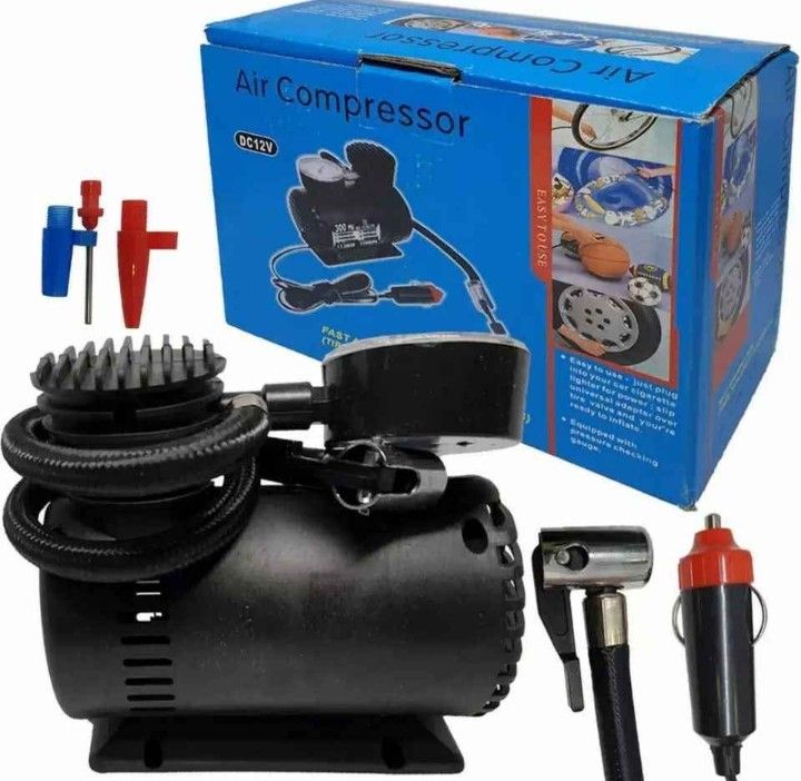 Miniatura 2 de Mini Compresor De Aire Azul