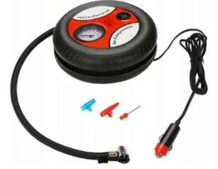 Miniatura 2 de Mini compresor auto Rojo 💯💯💯