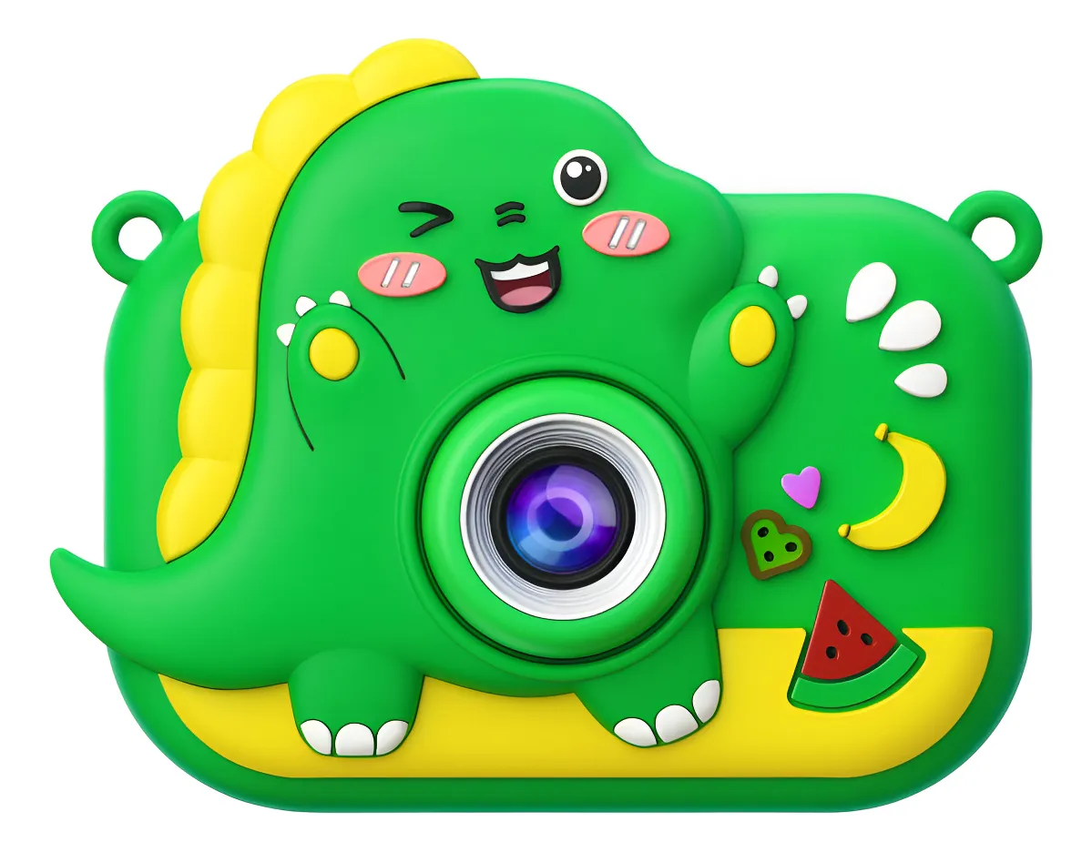 Miniatura 2 de Camara Digital Niños Recargable Verde