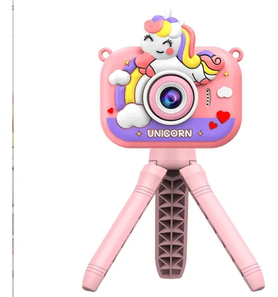 Cámara Digital Con Tripode  Unicornio