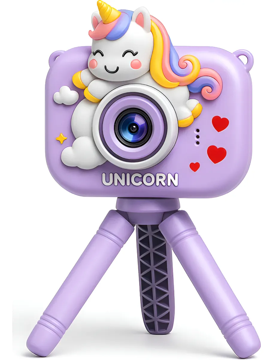 Miniatura 2 de Cámara Digital Con Tripode  Unicornio