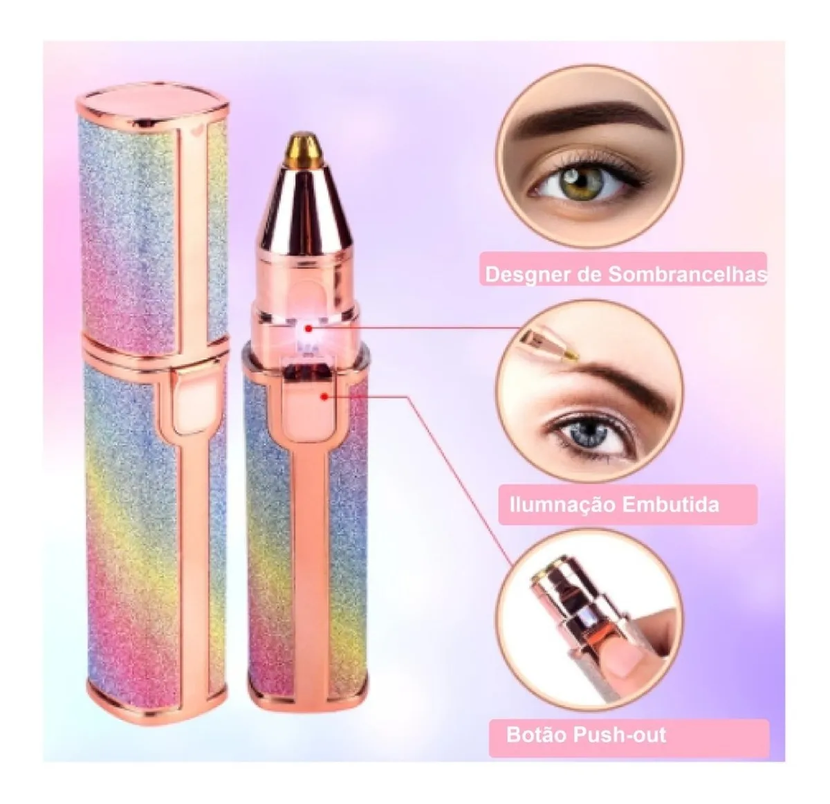 DEPILADORA ELECTRICA 2 EN 1 FACIAL