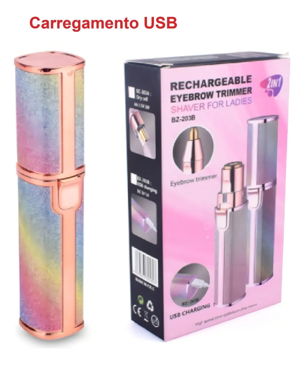 DEPILADORA ELECTRICA 2 EN 1 FACIAL