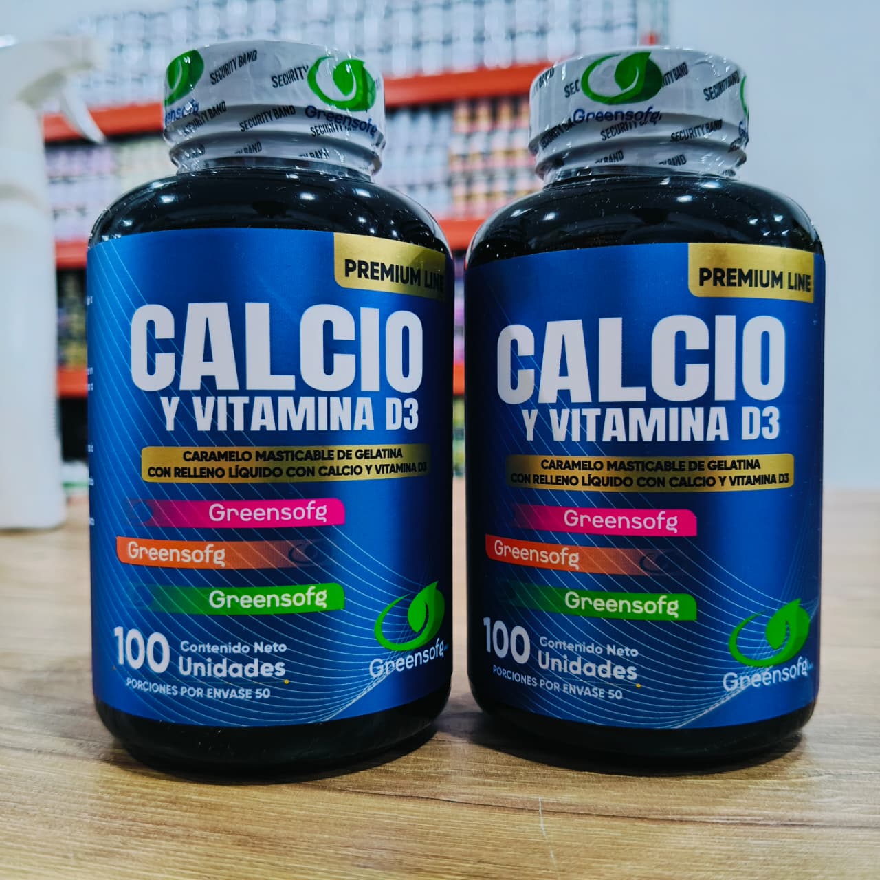 CALCIO + VITAMINA D3 CON INVIMA X 2 UND