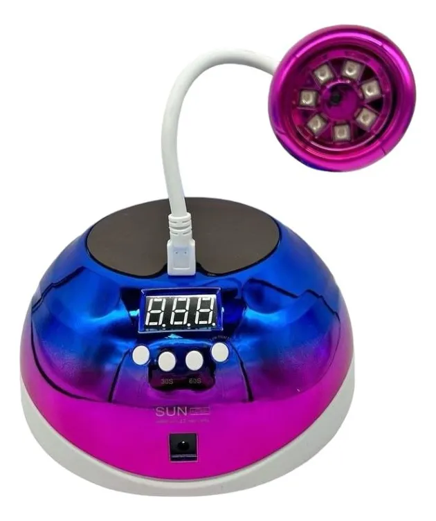 Miniatura 2 de Lampara Uñas 268w Con Press On