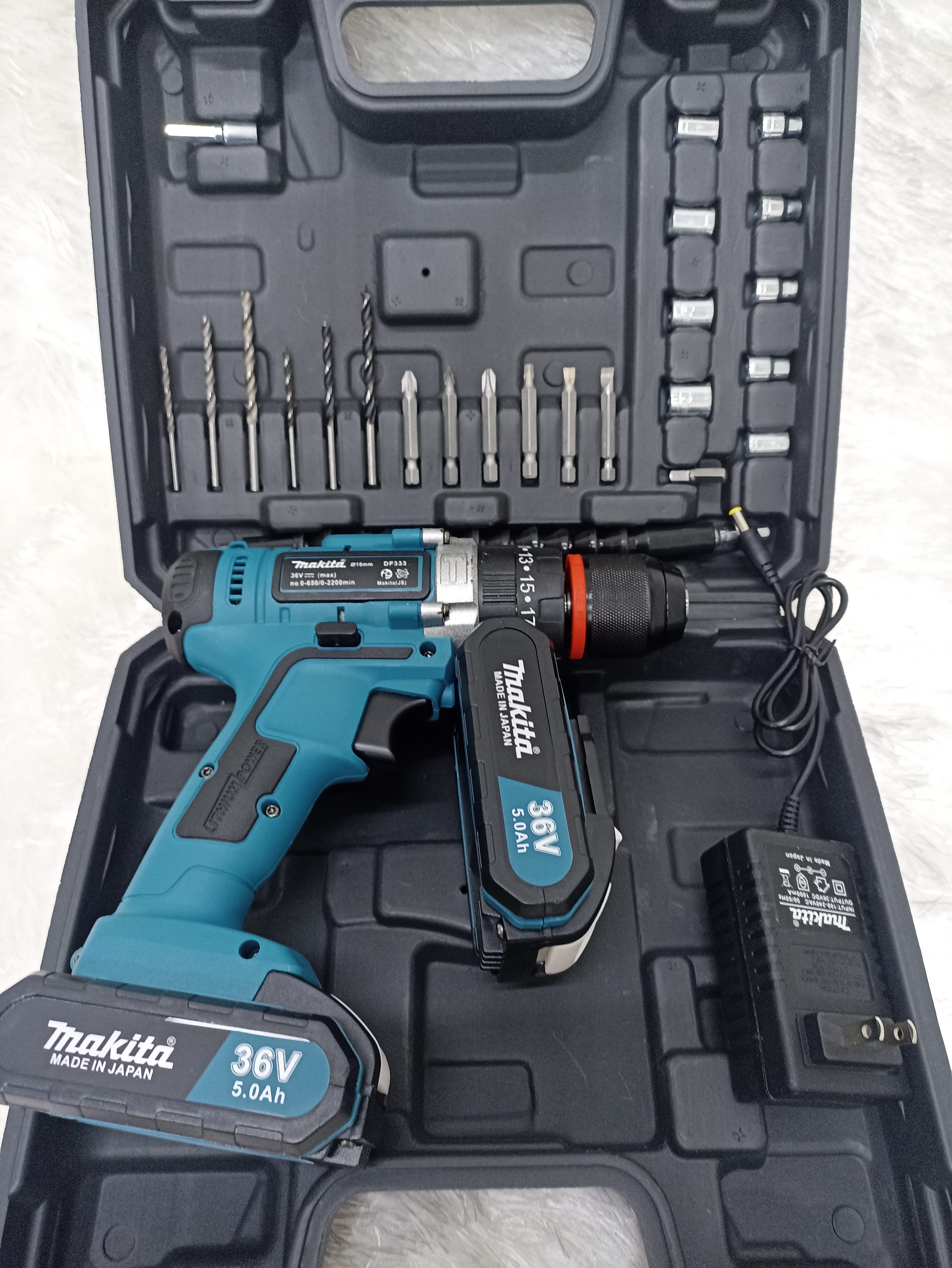 Miniatura 3 de Taladro inalámbrico makita de 36 voltios