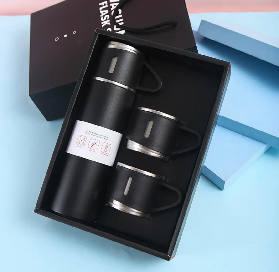 Miniatura 5 de Termo Con Pocillos Vacum Temperatura