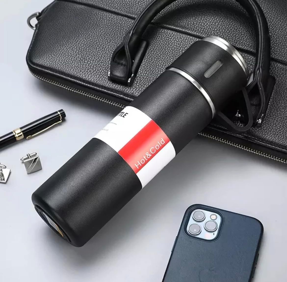 Miniatura 3 de Termo Con Pocillos Vacum Temperatura